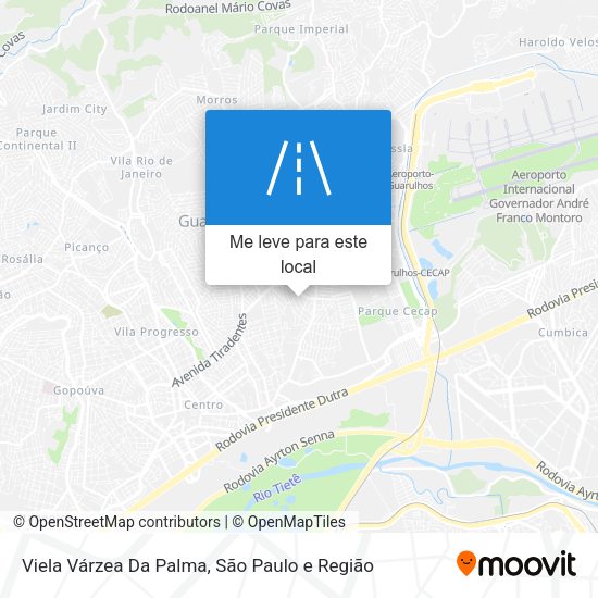 Viela Várzea Da Palma mapa