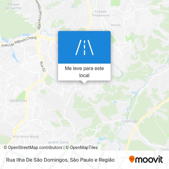 Rua Ilha De São Domingos mapa