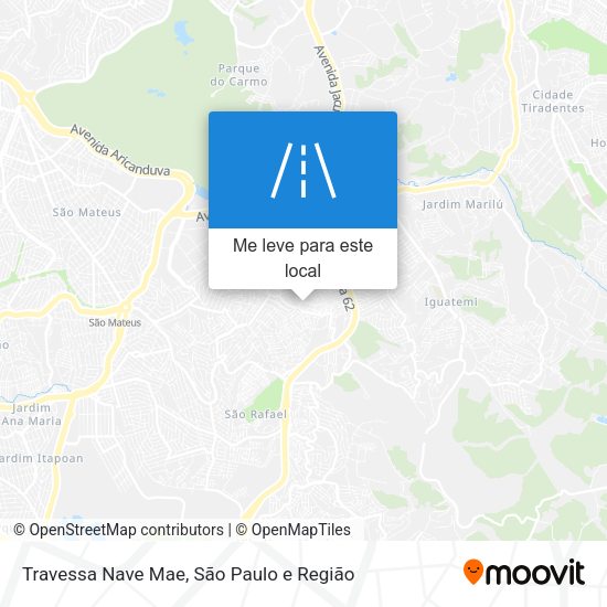 Travessa Nave Mae mapa
