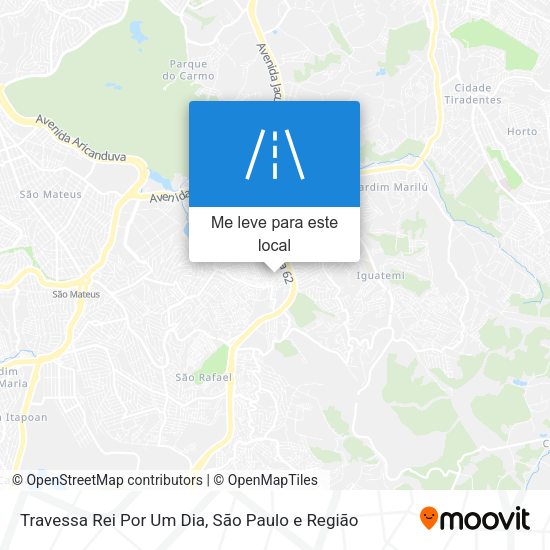 Travessa Rei Por Um Dia mapa