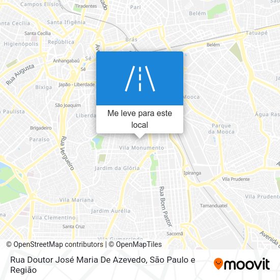 Rua Doutor José Maria De Azevedo mapa