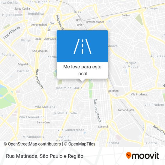 Rua Matinada mapa