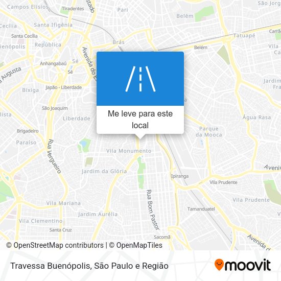 Travessa Buenópolis mapa