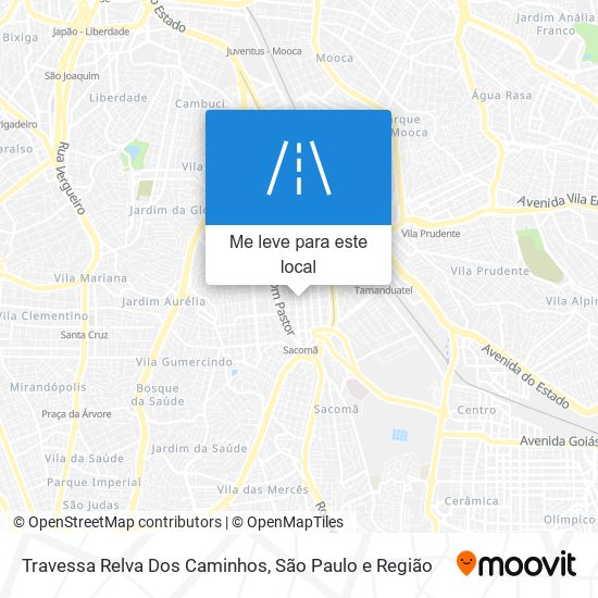 Travessa Relva Dos Caminhos mapa