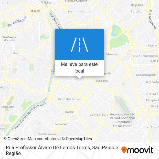 Rua Professor Álvaro De Lemos Torres mapa