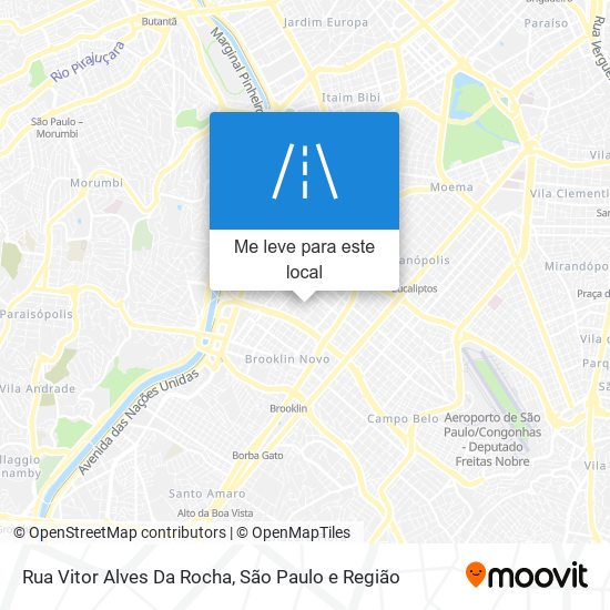 Rua Vitor Alves Da Rocha mapa