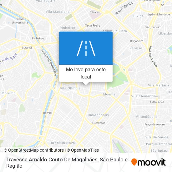 Travessa Arnaldo Couto De Magalhães mapa