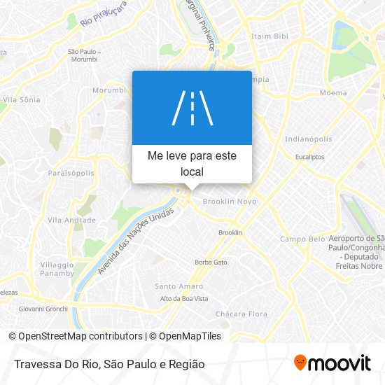 Travessa Do Rio mapa