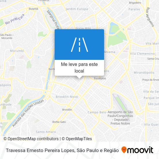 Travessa Ernesto Pereira Lopes mapa