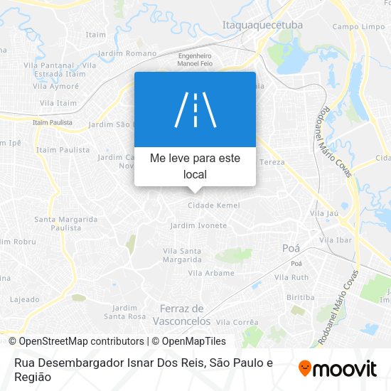 Rua Desembargador Isnar Dos Reis mapa