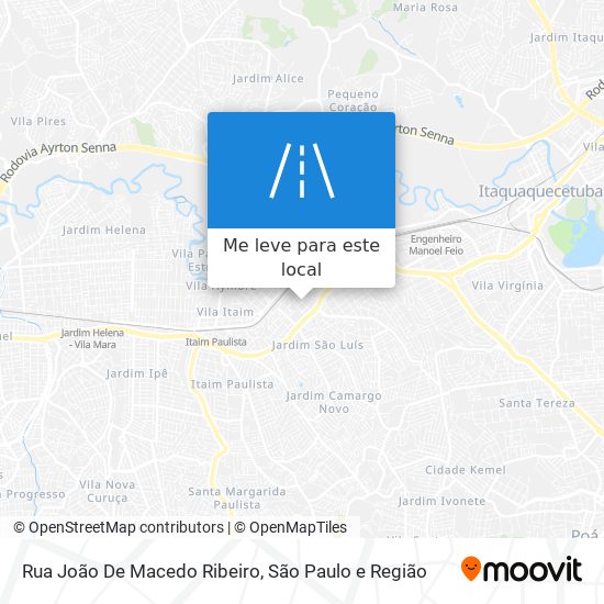 Rua João De Macedo Ribeiro mapa