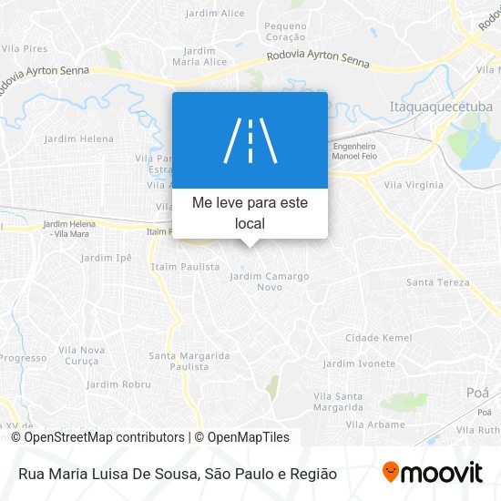 Rua Maria Luisa De Sousa mapa