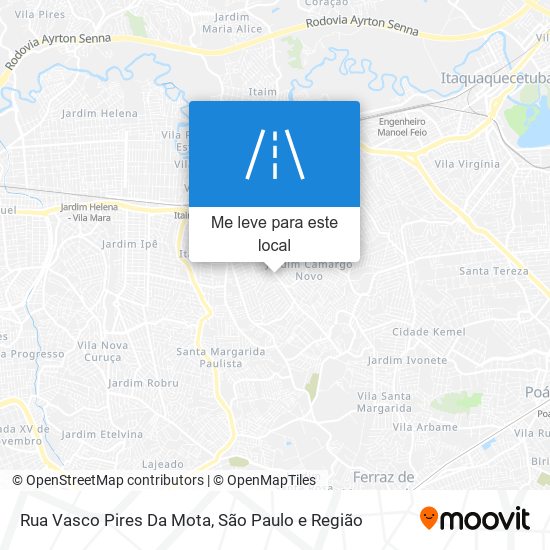 Rua Vasco Pires Da Mota mapa