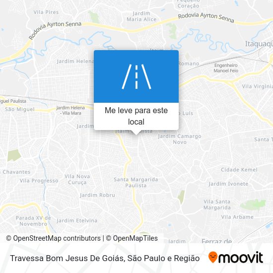 Travessa Bom Jesus De Goiás mapa