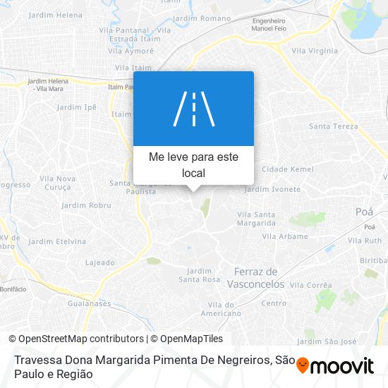 Travessa Dona Margarida Pimenta De Negreiros mapa