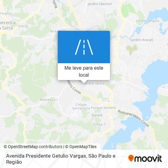 Avenida Presidente Getulio Vargas mapa