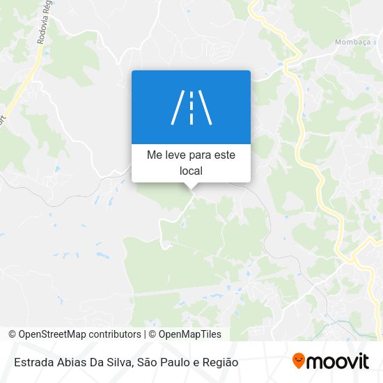 Estrada Abias Da Silva mapa