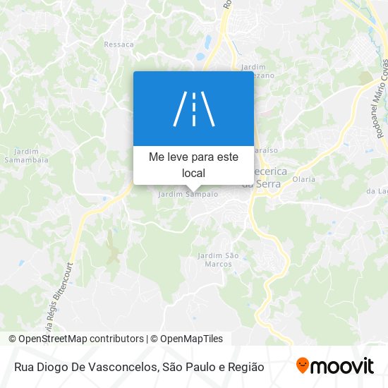 Rua Diogo De Vasconcelos mapa