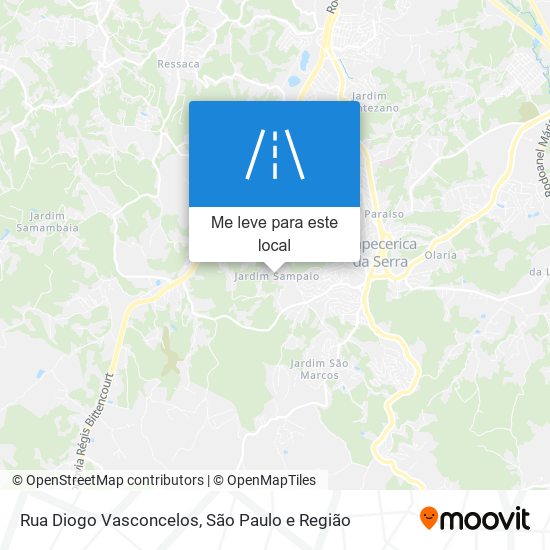 Rua Diogo Vasconcelos mapa