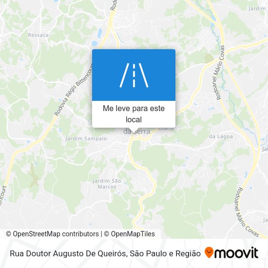 Rua Doutor Augusto De Queirós mapa