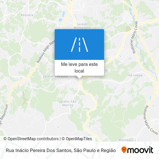 Rua Inácio Pereira Dos Santos mapa