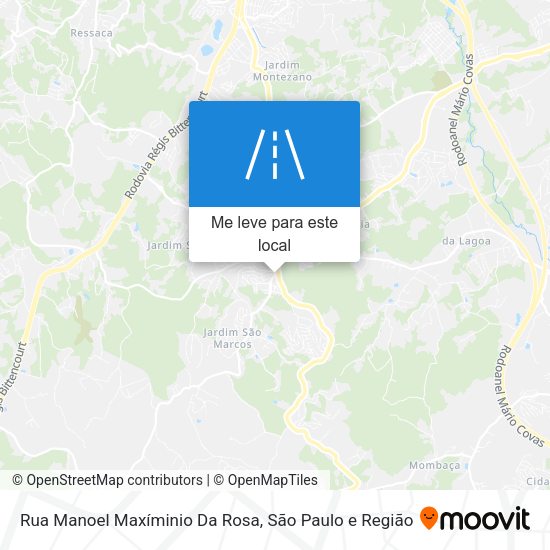 Rua Manoel Maxíminio Da Rosa mapa