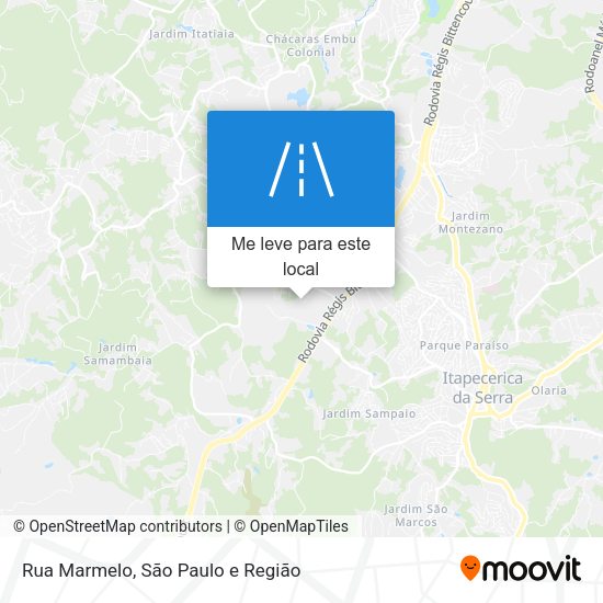 Rua Marmelo mapa