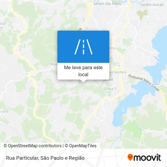Rua Particular mapa