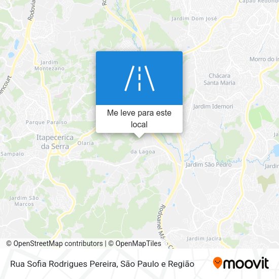 Rua Sofia Rodrigues Pereira mapa