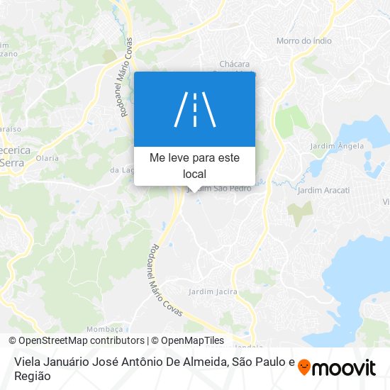 Viela Januário José Antônio De Almeida mapa