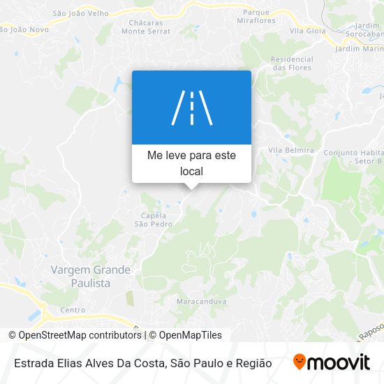 Estrada Elias Alves Da Costa mapa