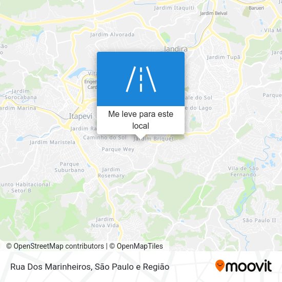 Rua Dos Marinheiros mapa