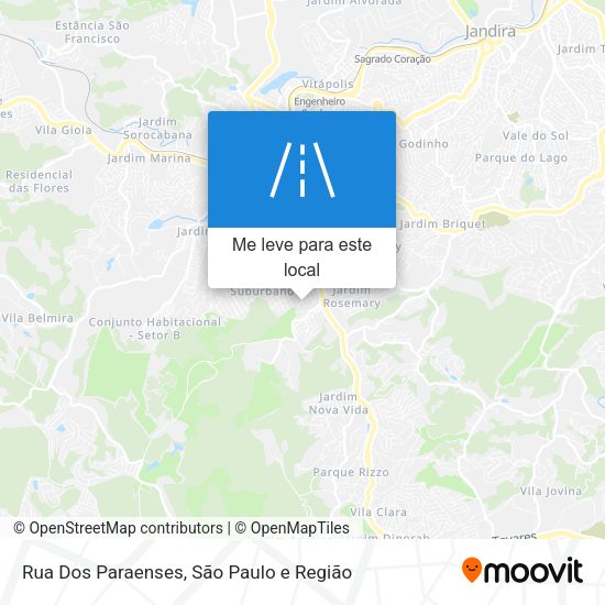 Rua Dos Paraenses mapa