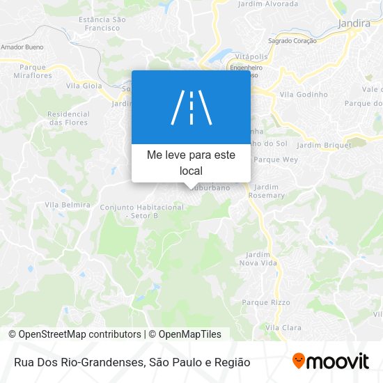 Rua Dos Rio-Grandenses mapa