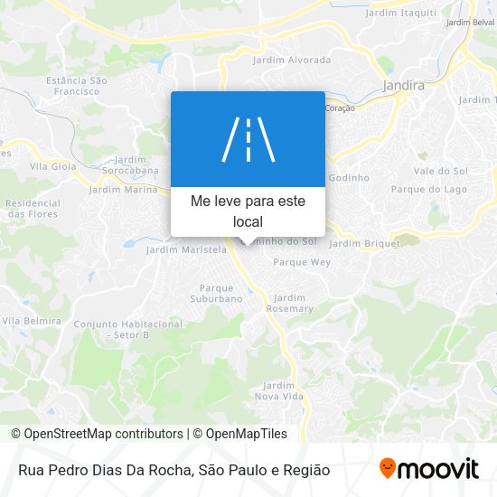 Rua Pedro Dias Da Rocha mapa