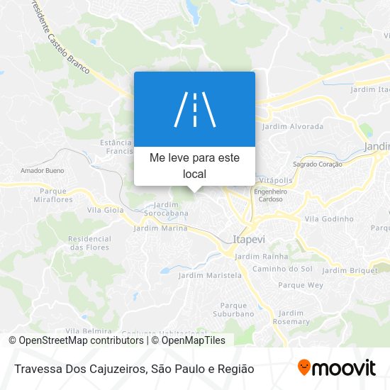 Travessa Dos Cajuzeiros mapa