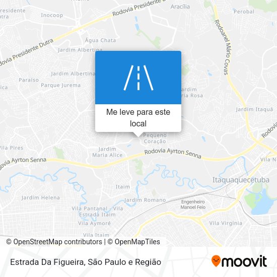 Estrada Da Figueira mapa