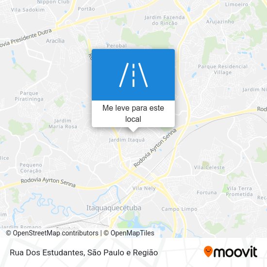 Rua Dos Estudantes mapa