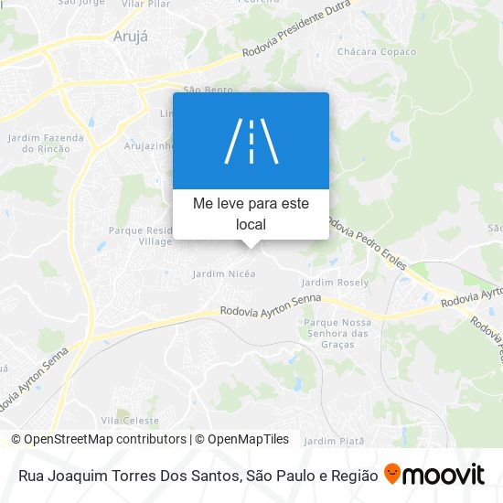 Rua Joaquim Torres Dos Santos mapa