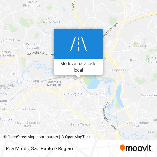 Rua Mmdc mapa