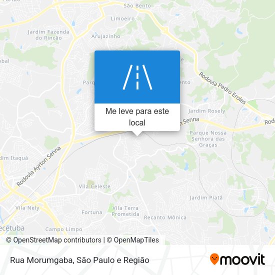 Rua Morumgaba mapa