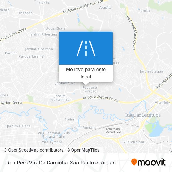 Rua Pero Vaz De Caminha mapa