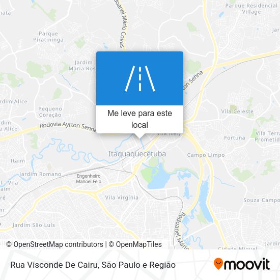 Rua Visconde De Cairu mapa