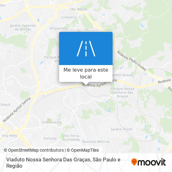 Viaduto Nossa Senhora Das Graças mapa