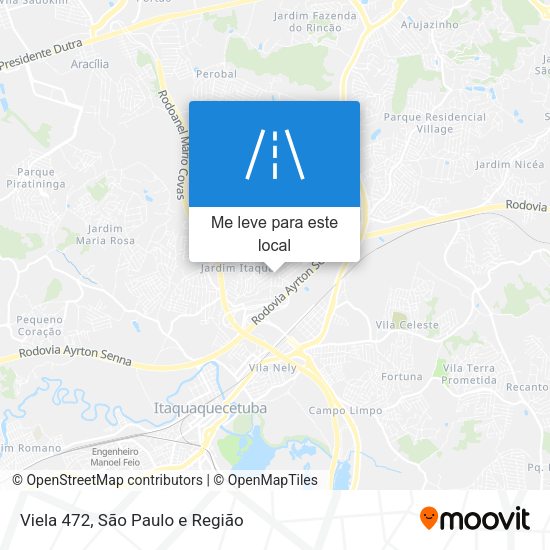 Viela 472 mapa