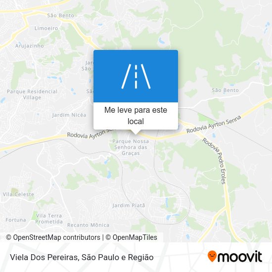 Viela Dos Pereiras mapa