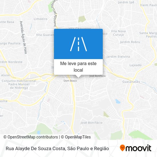 Rua Alayde De Souza Costa mapa