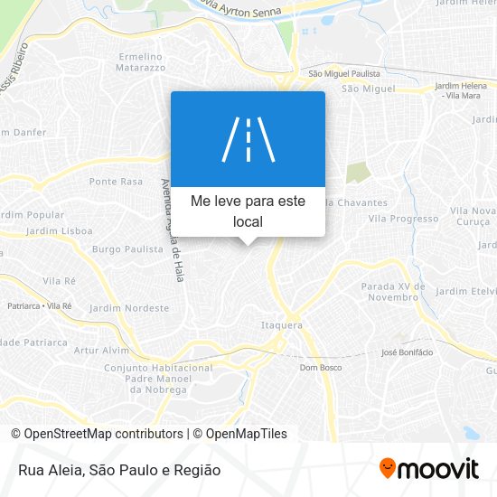 Rua Aleia mapa