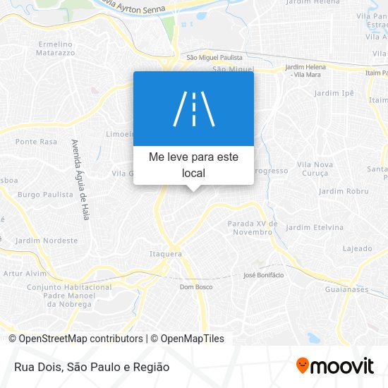 Rua Dois mapa
