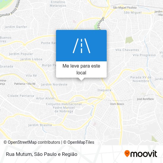 Rua Mutum mapa